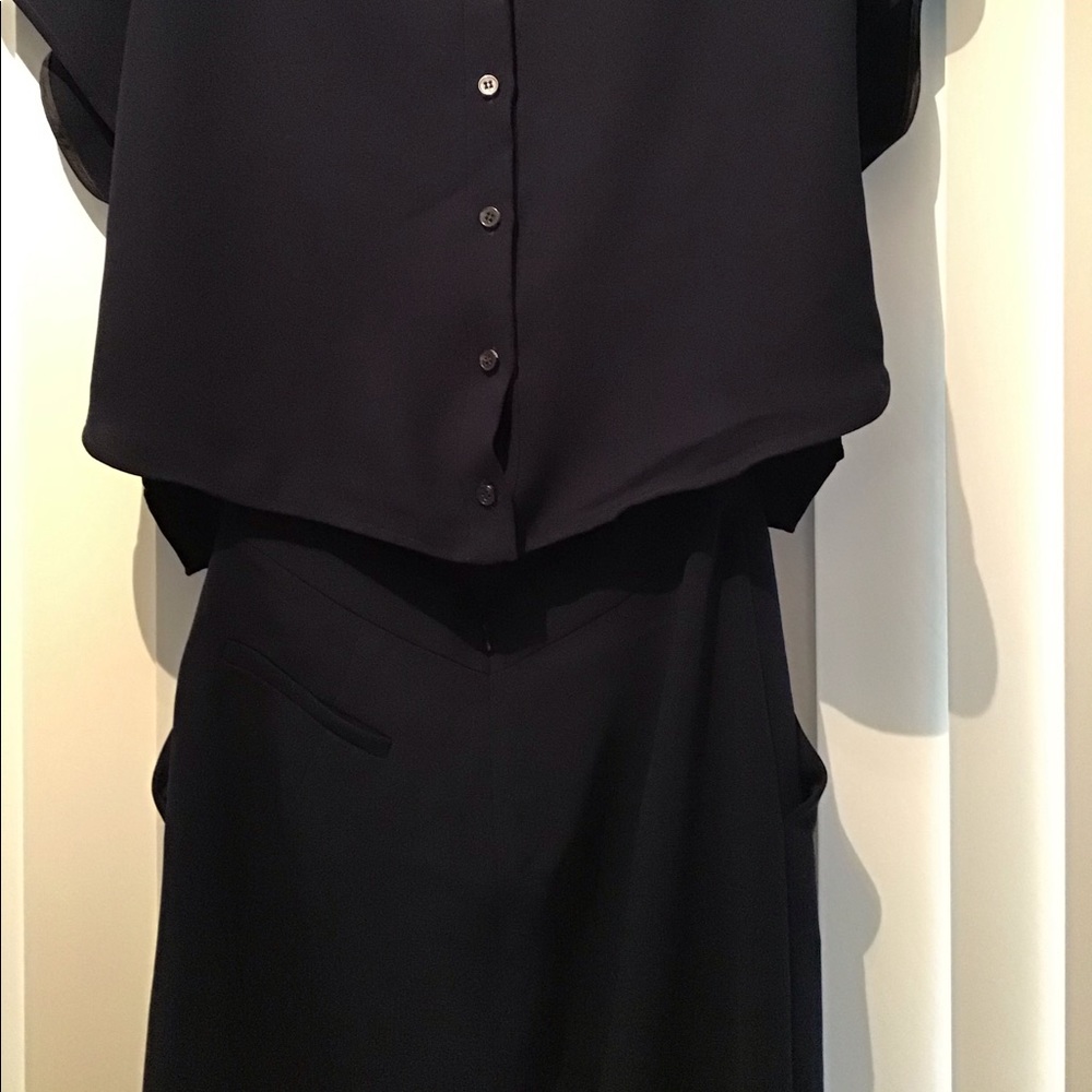 Navy jumpsuit